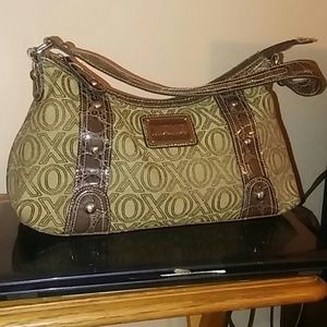 Brown xoxo purse
